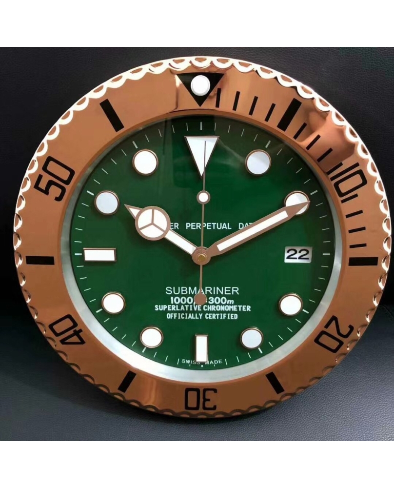 Rolex Submariner- Or Rose et Vert