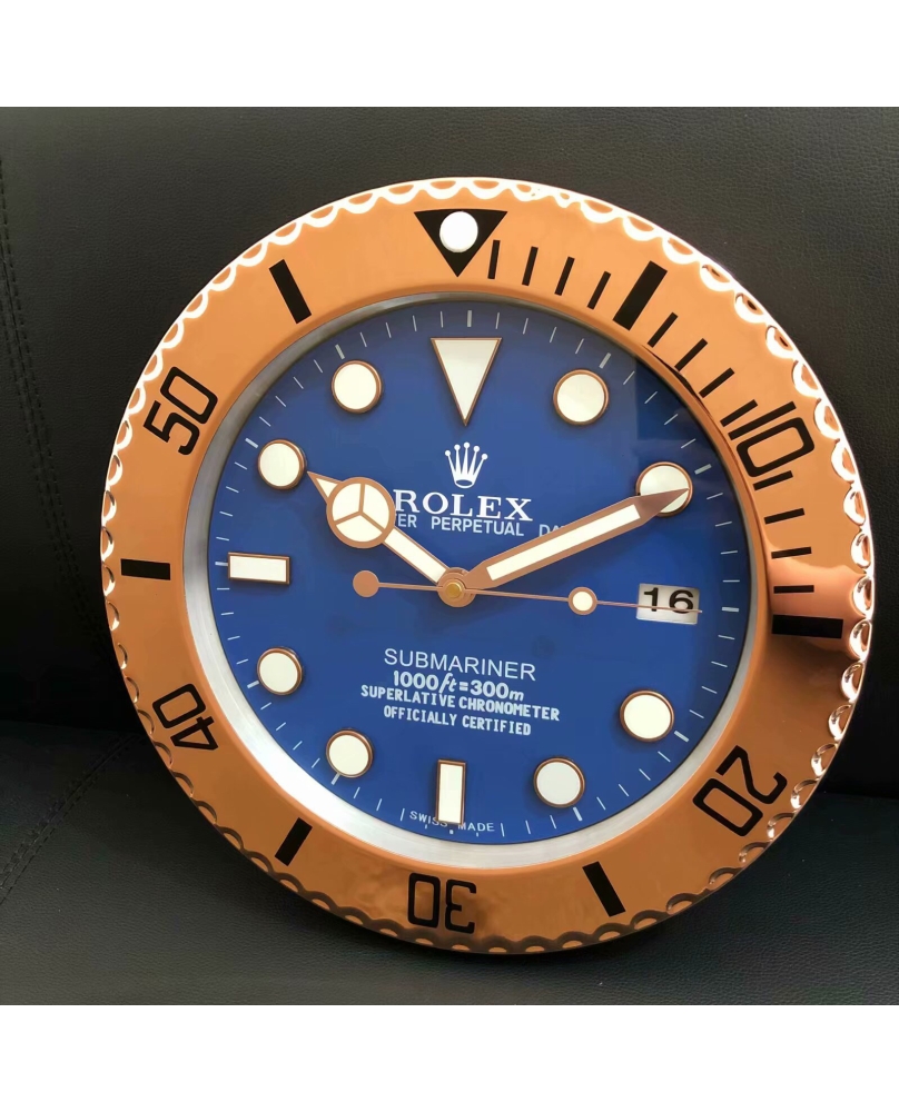 Rolex Submariner- Or Rose et Bleu