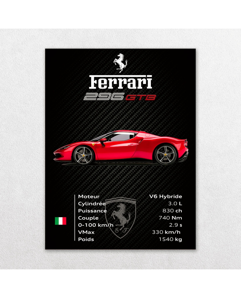 CarSpecs - Ferrari - Personnalisé