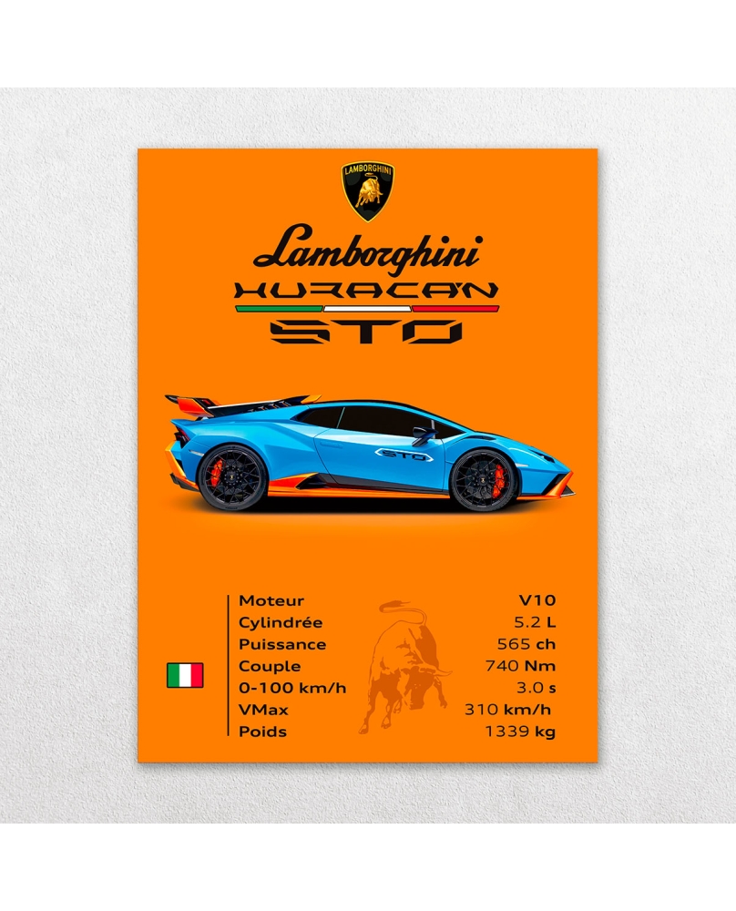 CarSpecs - Lamborghini - Personnalisé